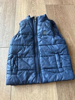 Calvin Klein Toddler Navy Puffer Vest